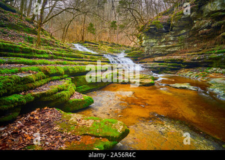 Raven Run Creek. Stockfoto