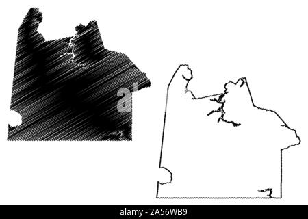 Chesapeake City (USA Städte, Vereinigte Staaten von Amerika, usa Stadt) Karte Vektor-illustration, kritzeln Skizze Stadt Chesapeake Karte Stock Vektor