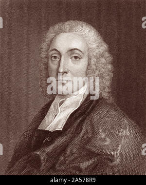 Philip Doddridge D.D. (1702 - 1751) war die evangelische Englische Nonkonformist (congregationalist) Minister, Pädagoge, und produktivsten hymnwriter. Doddridge war ein Zeitgenosse und Freund von Isaac Watts, John Wesley und George Whitefield, und war ein Einfluss durch sein Schreiben auf William Wilberforce und Charles Spurgeon. Stockfoto