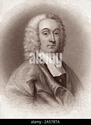 Philip Doddridge D.D. (1702 - 1751) war die evangelische Englische Nonkonformist (congregationalist) Minister, Pädagoge, und produktivsten hymnwriter. Doddridge war ein Zeitgenosse und Freund von Isaac Watts, John Wesley und George Whitefield, und war ein Einfluss durch sein Schreiben auf William Wilberforce und Charles Spurgeon. Stockfoto