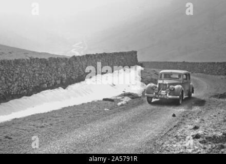 1953 Alvis TA 21 in 1954 R.A.C. Rallye. Stockfoto