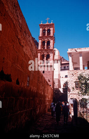 Katharinenkloster auf dem Sinai, Ägypten Stockfoto