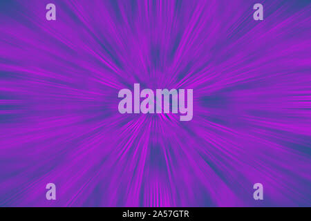 Ein abstraktes Blau und Rosa zoom Hintergrund. Stockfoto