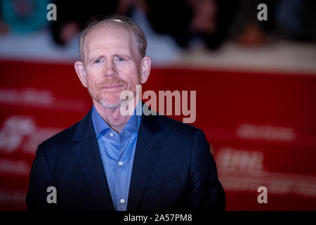 Rom, Italien. 18. Okt 2019. Ron Howard nimmt an den roten Teppich des Films 'Pavarotti' während des 14 Rom Film Fest im Auditorium Parco della Musica am 18. Oktober 2019. Credit: Giuseppe Maffia/Alamy leben Nachrichten Stockfoto