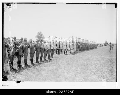 Soldatenfriedhof bei Gaza-Belah, 28. April 1925 Stockfoto