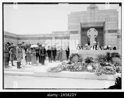 Soldatenfriedhof, Gaza-Belah, 28. April 1925 Stockfoto