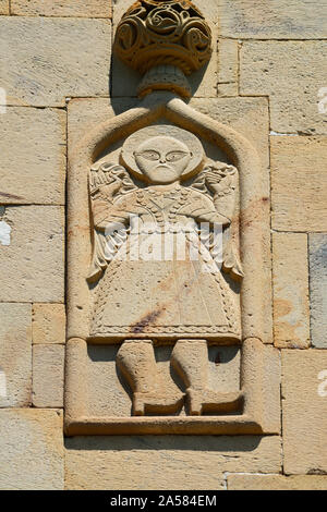 Detail der Ananuri Schloss aus dem 13. Jahrhundert, auf dem Fluss Aragvi. Georgien, Kaukasus Stockfoto