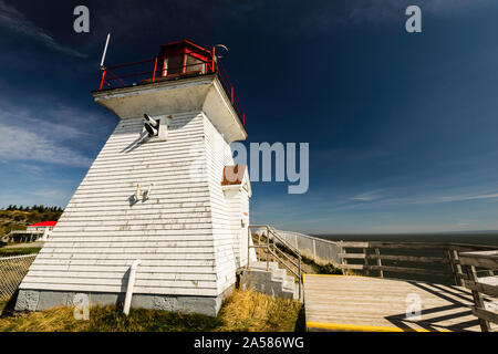 Kap Wutanfall Leuchtturm Waterside, New Brunswick, CA Stockfoto