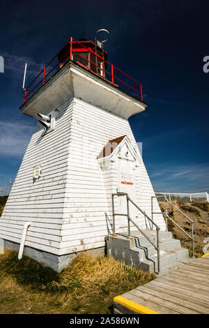 Kap Wutanfall Leuchtturm Waterside, New Brunswick, CA Stockfoto