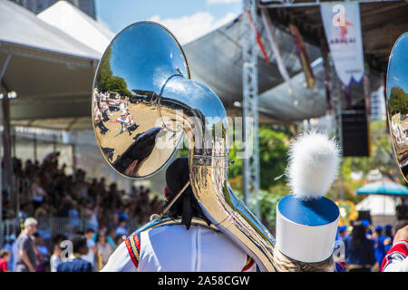 Revelando São Paulo (Festival da Cultura Paulista Tradicional) - Parque do Trote - Paulista traditionelle Kultur Festival, Park Trab, São Paulo, Brasilien Stockfoto