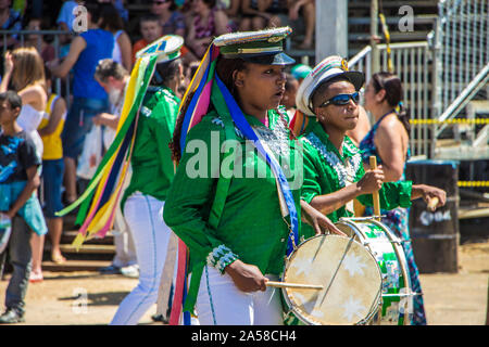 Revelando São Paulo (Festival da Cultura Paulista Tradicional) - Parque do Trote - Paulista traditionelle Kultur Festival, Park Trab, São Paulo, Brasilien Stockfoto