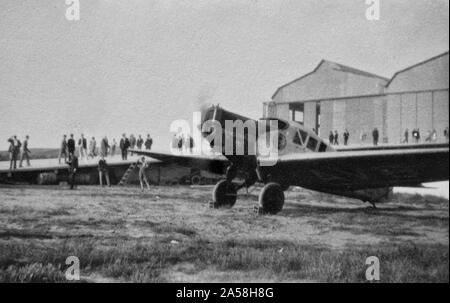 Eine Junkers F13 (I-BAVB) betrieben von Società Transadriatica (1929) Stockfoto