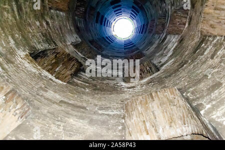 St. Patrick's Gut, ein Meisterwerk der Ingenieurskunst in Orvieto, Italien Stockfoto