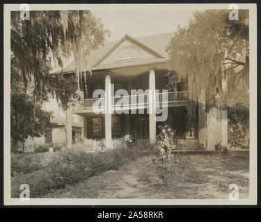 Nicht identifizierte Haus, Natchez Vic, Adams County, Mississippi Stockfoto