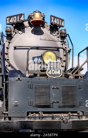 Die 4014 Big Boy 1941 Dampflok in Tucson auf Ihr 150 transkontinentale Reise quer durch Amerika. Stockfoto