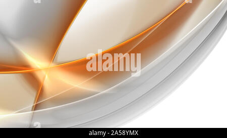 Abstract Weiß Gelb Hintergrund Stockfoto