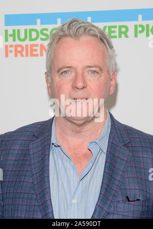 New York, NY - 17. Oktober 2019: Aidan Quinn besucht und den Hudson River Park Gala an Cipriani South Street Stockfoto