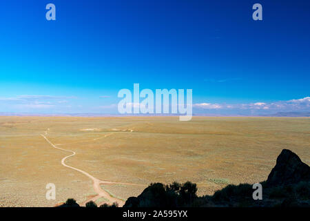 Büro des Land-Managements, Wild Horse Range, Rock Springs Wyoming Stockfoto