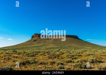 Pilot Butte, Büro für Landmanagement, Wild Horse Range, Rock Springs Wyoming Stockfoto