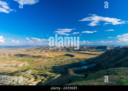 Büro des Land-Managements, Wild Horse Range, Rock Springs Wyoming Stockfoto