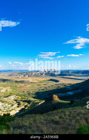 Büro des Land-Managements, Wild Horse Range, Rock Springs Wyoming Stockfoto