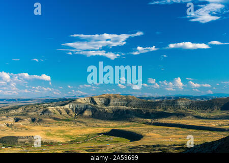 Büro des Land-Managements, Wild Horse Range, Rock Springs Wyoming Stockfoto