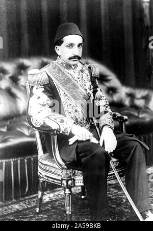 Abdulhamit II, Sultan der Türken, 1842-1918 Stockfoto