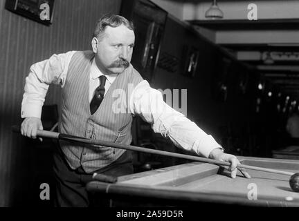 John Daly schießen Billard Stockfoto