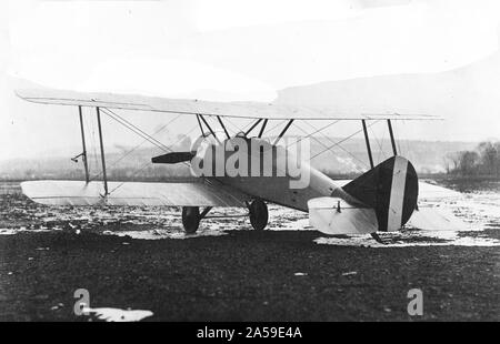 1919 - Typ S-6 Tandem seater Fläche hergestellt von Thomas - Morse Aircraft Corporation, Ithaca, N.Y Stockfoto