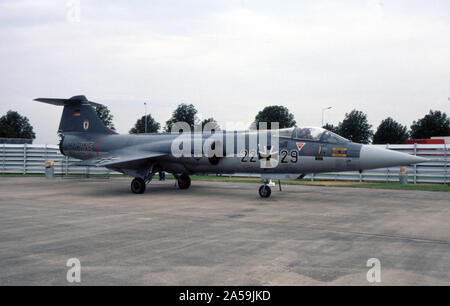 Bundeswehr Bundesmarine / Deutsche Marine - Lockheed F-104G Starfighter Stockfoto