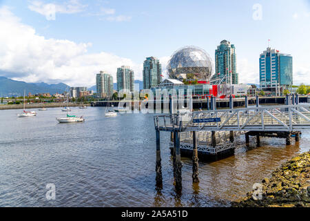 Stadt Vancouver, China Town und Stanley Island Stockfoto