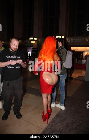 Liah Lou Medusa auf der 23. Venus Berlin 2019 in den Messehallen unter dem Funkturm. Berlin, 19.10.2019 Stockfoto