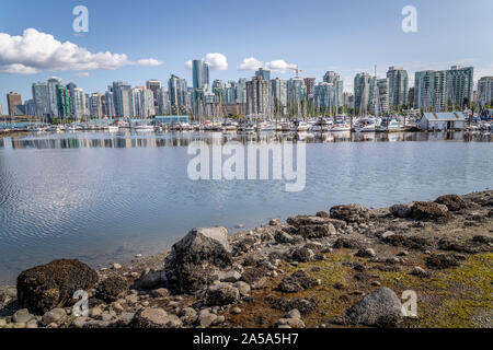 Stadt Vancouver, China Town und Stanley Island Stockfoto