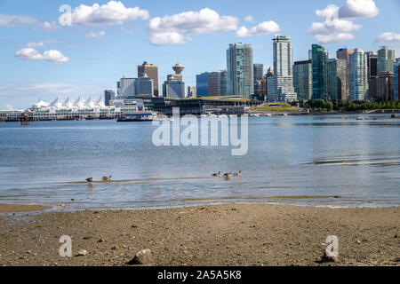 Stadt Vancouver, China Town und Stanley Island Stockfoto