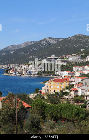 Bosnien und Herzegowina Neum, Adria, Skyline, Stockfoto