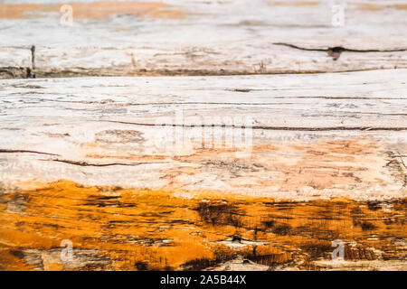 Schöne Textur auf alten hölzernen panel Oberfläche Hintergrund. Holzbrett Stockfoto