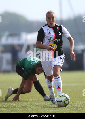 7 Valentina Cernoia (Juventus Frauen) während Juventus Frauen vs Florentia S. Gimignano, Turin, Italien, 13. Okt. 2019, Fußball Italienische Fußball Serie A Frauen Stockfoto