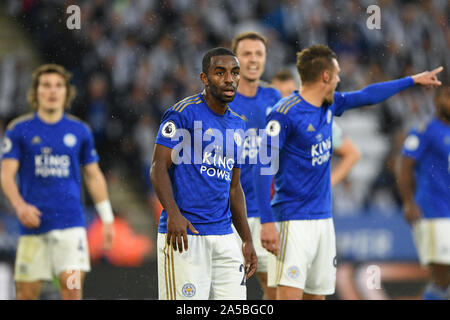 19. Oktober 2019, King Power Stadion, Leicester, England; Premier League, Leicester City v Burnley: Ricardo Pereira (21) von Leicester City Credit: Jon Hobley / Nachrichten Bilder Stockfoto