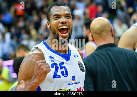Charles Cooke III der De Longhi De Longhi Treviso Treviso während Warenkorb vs Umana Reyer Venezia, Treviso, Italien, 19 Okt 2019, Basketball italienische Basketb Stockfoto