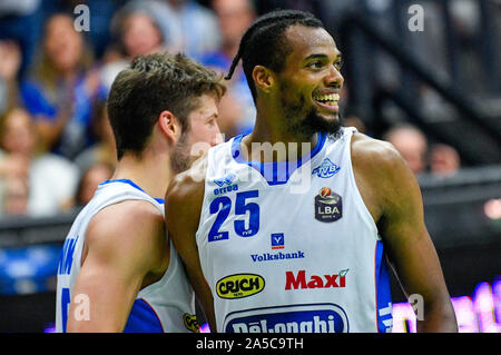 Charles Cooke III der De Longhi De Longhi Treviso Treviso während Warenkorb vs Umana Reyer Venezia, Treviso, Italien, 19 Okt 2019, Basketball italienische Basketb Stockfoto