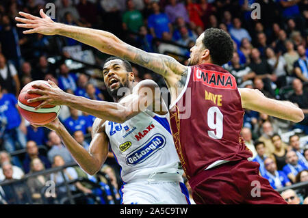 Charles Cooke III der De Longhi De Longhi Treviso Treviso während Warenkorb vs Umana Reyer Venezia, Treviso, Italien, 19 Okt 2019, Basketball italienische Basketb Stockfoto