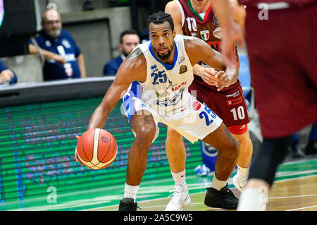 Charles Cooke III der De Longhi De Longhi Treviso Treviso während Warenkorb vs Umana Reyer Venezia, Treviso, Italien, 19 Okt 2019, Basketball italienische Basketb Stockfoto