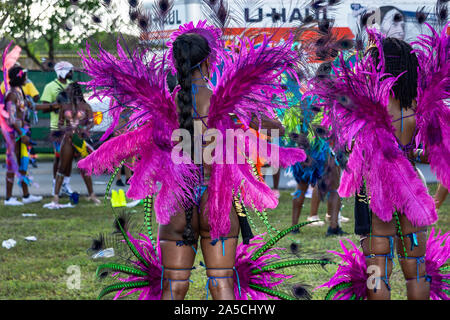 Karneval in Miami in Miami Dade County Gründen am 13. Oktober 2019 Stockfoto