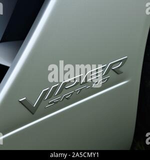 Dodge Viper Logo. Stockfoto