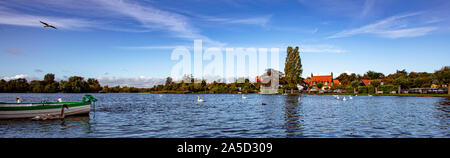 Das Wasser bei Damme Suffolk Stockfoto