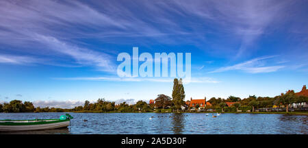 Das Wasser bei Damme Suffolk Stockfoto