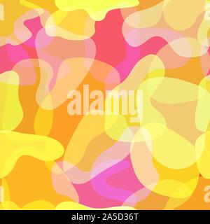Abstract vector nahtlose Hintergrund in hellen freundlichen Farben für die Verpackung, die Umhüllung und das Gewebe. Stock Vektor
