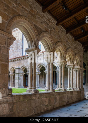 Blick auf das Kloster von San Francisco Convent in Ourense, Galizien, Spanien Stockfoto