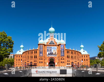 Praça de Touros do Campo Pequeno Stierkampfarena Stierkampfarena in Lissabon, Portugal, Europa Stockfoto