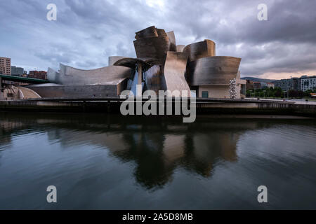Guggenheim Museum in Bilbao, Spanien, Europa Stockfoto